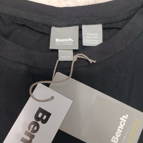 Bench Women's black tank top Size: XS/4 - Picture 6 of 12